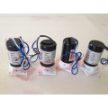 Válvula de solenoide de plástico de 1/8 pulgada POF-3 24v del cuerpo blanco de PTFE